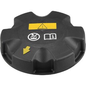 ACROPIX Car Radiator Coolant Reservoir Expansion Tank Cap Fit for BMW 328i 2007-2016 330i 2016-2018 No.17117521071 - Pack of 1 Black