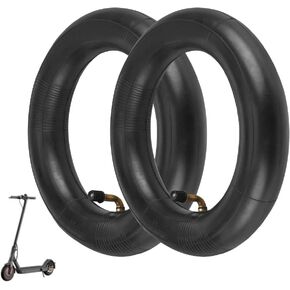 8.5x2 Scooter Inner Tube 2PCS 8-1/2"x 2" 8.5X 2 Inner Tube with Bent Valve Stem 90° Replacement 8.5x2 inches 8.5"x 2" Butyl Rubber Inner Tubes fit for Electric Gas Kid Razor Scooters Mini Pocket Bike