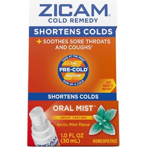 Zicam Cold Remedy Zinc Arctic Mint Oral Mist, 1 Ounce