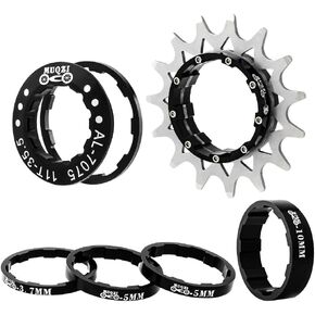 MUQZI Single Speed Conversion Kit 13T 14T 15T 16T MTB Single Speed Fixie Cassette One Speed Cog