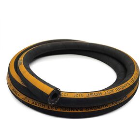 HOLDWIN Sandblast Hose 1/2" ID, 1" OD,10 Ft Long Heavy Duty Rubber Sandblaster Hose Sandblasting Gun Sandblaster Cabinet