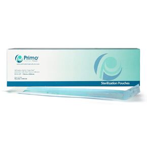 Primo Dental Products SP250 Self Seal Sterilization Pouches- Autoclave Sterilizer Bags for Dental Tools- Sterilization Bags for Nail Technicians & Tattoo Artists- Size: 2.75 by 10 Inches- Pack of 200, 2.75 inches x 10 inches