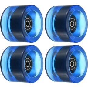 PATIKIL 78A Longboard Wheels with ABEC-9 Bearings Soft Cruiser Wheels Street Wheels for Skateboards Skateboard Wheel PU