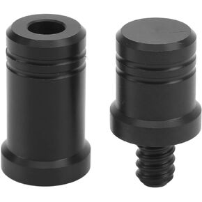 KUIDAMOS 2PCS Pool Joint Thread Cap for MEZZ,Pool Cue Joint Protector Billiard Cue Joint Protector Plastic Pool Cue Joint Stick Connector Guard End Billiard Pool Cue Tip Accessory Tool Repair Kit