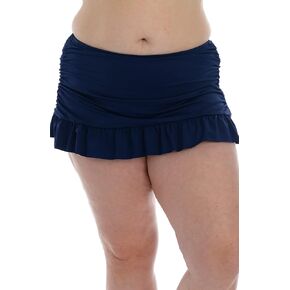La Blanca Women's Island Goddess Skirted Swimsuit Bottom Seafoam