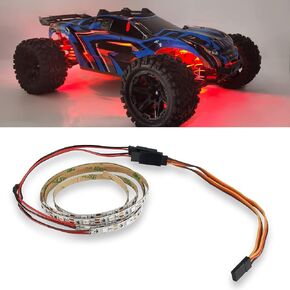 شريط إضاءة LED من MOHERO لهيكل السيارة RC والشاحنة ذات الجناح الثابت والطائرة الطائرة بدون طيار AR Wing Drone (أزرق) in Kuwait