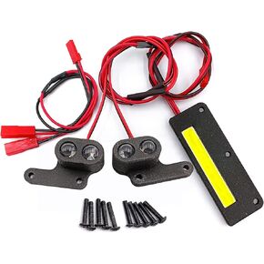 1 Set Front Rear LED Light RC 1/10 Headlight Taillight for Slash 2WD VXL Crawler Upgrade Parts