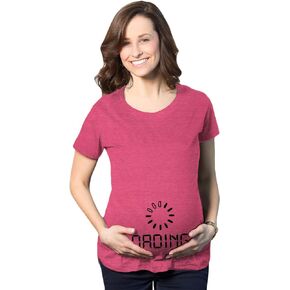 Maternity Baby Loading Shirt Humor Funny Pregnancy Shirt Cute Internet Tee