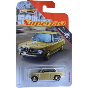 Matchbox Super Fast 50th Anniversary '69 BMW 2002, Gold