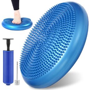 Special Supplies Stability Cushion 13" - Improve Balance, Flexibility, and Strength, (Pump Included)