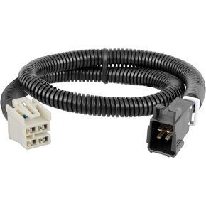 CURT 51452 Quick Plug Electric Trailer Brake Controller Wiring Harness, Select Chevrolet Silverado, Suburban, Tahoe, GMC Sierra, Yukon, Escalade