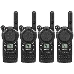 4 Pack of Motorola CLS1410 Two Way Radio Walkie Talkies (UHF)