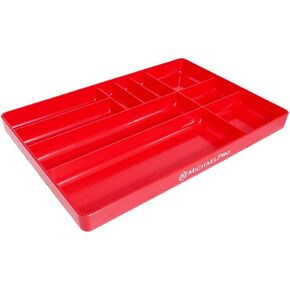 MichaelPro Drawer Organizer Parts Tray with Compartments, Low Profile Tool Box Organizer for Bolts and Nuts, Tool Tray Organizer for Automotive, Mechanics, Parts and Hardware Storage | MP014036