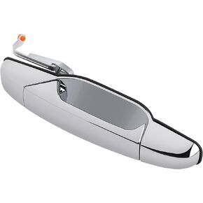 MNJWS Exterior Chrome Door Handle, Rear Passenger Side, Compatible with 2007-2014 Chevy Silverado Suburban Tahoe GMC Sierra Yukon Cadillac Escalade, Replace 22738726 84053450 80547