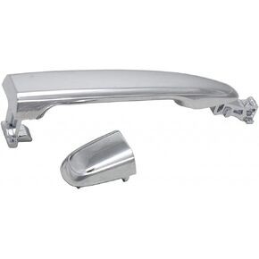 KarParts360 for Toyota 4Runner 2003-2009 Exterior Door Handle Rear, Driver OR Passenger Side Chrome | Trim:All Submodels