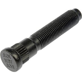 Dorman 610-509 M14-1.50 Serrated Wheel Stud - 15.93mm Knurl, 73.4mm Length Compatible with Select Ford Models, 10 Pack