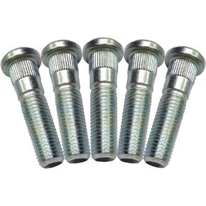 Mysttoo M12x1.5 Wheel Studs Lug Stud Bolt Compatible with 1998-2021 Hyundai Sonata Elantra Tucson Santa Fe Accent Genesis Azera Kia Forte Optima Sportage Soul 610-568 51752-07000 (5PCS)