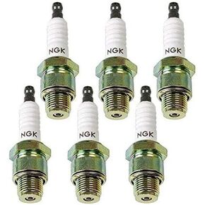 Set of 6 Spark Plugs Non Resistor BU8H / BU 8 H / 6431 (6)