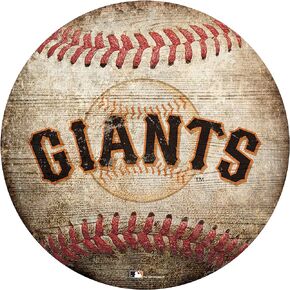 GameDay Novelties Giants 12" Baseball Shaped Sign