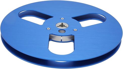 1/4 7 Inch Empty Reel, 3 Hole Universal Open Reel Takeup Reel, Aluminum Alloy Opening Machine Part Takeup Reel, for TEAC 1/4 inch Tape (Silver) in Saudi Arabia