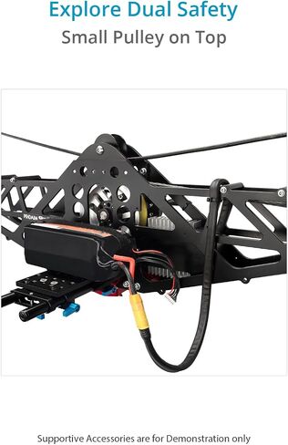 كابل أمان PROAIM لكاميرا Sky-Walker Cablecam. للإنتاج الإذاعي والأفلام (SR-200) in Saudi Arabia
