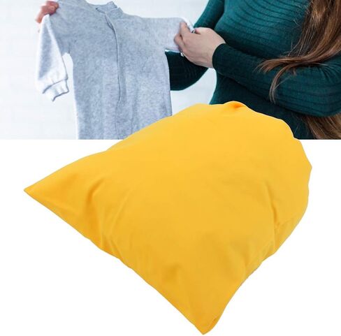 Agatige Wet Clothes Bag, Waterproof Drawstring Design Yellow Wet Dry Bag for Diapers Mummy Storage in Saudi Arabia