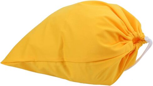 Agatige Wet Clothes Bag, Waterproof Drawstring Design Yellow Wet Dry Bag for Diapers Mummy Storage in Saudi Arabia