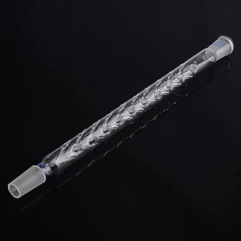 Labasics عمود Vigreux، 24/40 مفاصل عمود زجاج البورسليكات الجزئي عمود تقطير Vigreux مع مسافات بادئة وطول 200 مم للمختبر in Kuwait