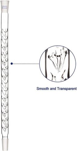 Labasics Vigreux Column, 24/40 Joints Borosilicate Glass Fractional Column Vigreux Distillation Column with Indentations and 200 mm Length for Laboratory in Saudi Arabia