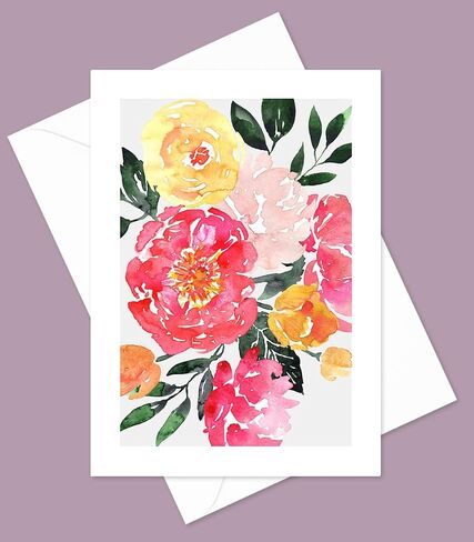 Landscape Art Greeting Cards - Set of 10 All Occasion 5x7 Note Cards with Envelopes. Blank Inside. Beautiful Watercolor Designs of Artist Henri Edmund Cross. in Saudi Arabia
