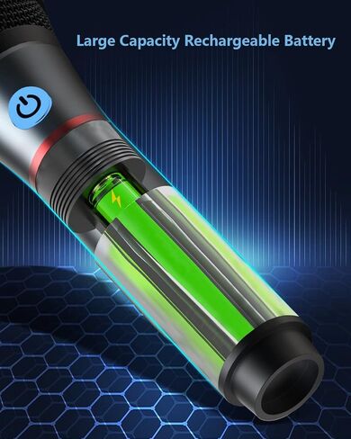Lococo Wireless Microphone,UHF Metal Rechargeable Handheld Dynamic Mic with USB Receiver Mute Function for Karaoke Party,Computer,Mobile Phone,Amplifier,PA System,Singing Machine in Saudi Arabia