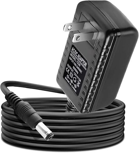 12V AC Power Adapter Charger Power Supply Cable Cord for Yamaha Keyboard PSR, YPG, YPT, DGX, DD, EZ, P Digital Piano and Portable Keyboard Series PA130 PA150 YPG-235 YPT-230 YPT-400 PA-3 PA-5 & More in Saudi Arabia