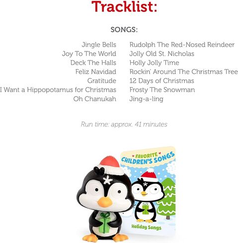 Tonies Penguin Audio Play Character with Holiday Songs - Volume 1 in Saudi Arabia