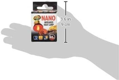 Zoo Med Labs 40W Nano Infrared Heat Lamp in Saudi Arabia