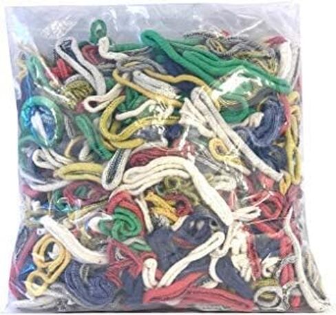 Folk Toys 1 Pound of Cotton Loops for Wooden Weaving Looper Loom in Saudi Arabia