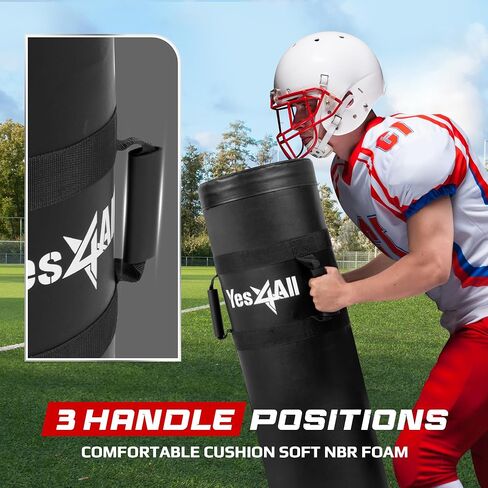 Yes4All Tackling Dummies for Youngth Football, 11lbs /20lbs Leather Block and Tackle Dummies for Contact Drills, Martial Arts in Saudi Arabia