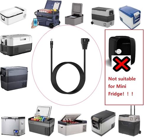 PolyEnergy Laptop Power Bank Portable Power Station DC5521 ConnectorTo DC Power Cord Cable for 12volt Car Refrigerator Portable Refrigerator in Saudi Arabia