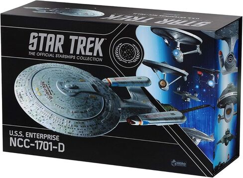 جامع البطل إيجلموس الولايات المتحدة الأمريكية إصدار XL لهواة الجمع من Enterprise NCC-1701-D | مجموعة ستار تريك الرسمية للمركبات الفضائية | نسخة طبق الأصل للنموذج in Saudi Arabia