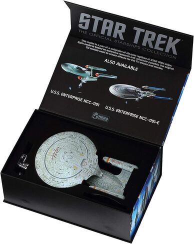 جامع البطل إيجلموس الولايات المتحدة الأمريكية إصدار XL لهواة الجمع من Enterprise NCC-1701-D | مجموعة ستار تريك الرسمية للمركبات الفضائية | نسخة طبق الأصل للنموذج in Saudi Arabia