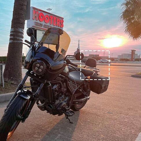 مسند ظهر للراكب الخلفي للدراجة النارية من Worldmotop لسيارة Honda Rebel CMX1100 CMX 1100 2021 2022 مسند ظهر قابل للفصل (لـ CMX1100-A) in Kuwait