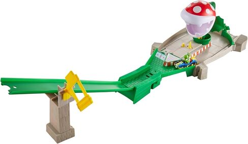 Hot Wheels Mario Kart Piranha Plant Slide Track Set in Saudi Arabia