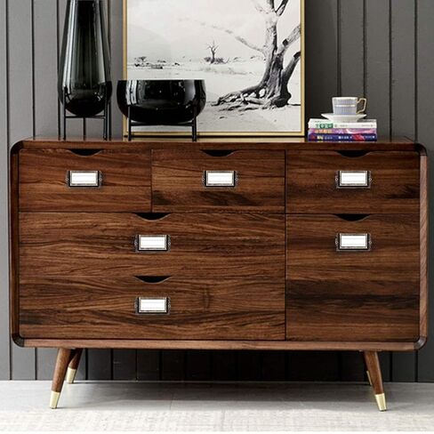 10 قطعة 83x30 مللي متر اللون البرونزي المعادن مكتب خزانة ملفات رفوف درج اسم بطاقة التسمية حامل إطارات مع مسامير in Kuwait