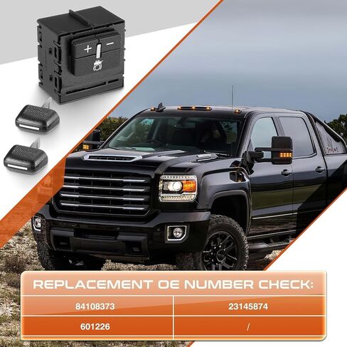 ISINSWIFT 84108373 Trailer Brake Controller Switch Compatible with Chevy Silverado Suburban Tahoe Colorado GMC Canyon Sierra 1500 2500 3500 Yukon Trailer Brake Control Switch 23145874 601226 in Saudi Arabia
