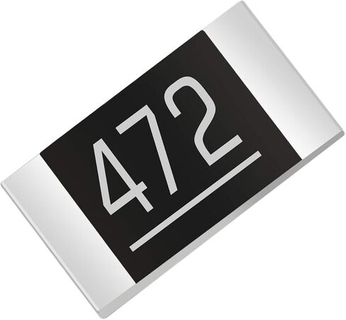 Chanzon 100pcs 0603 SMD Resistor 4.7K Ω ohm 4k7 1/10W 0.1W ±1% Tolerance Thick Film 4.7KR SMT Chip Resistors Rohs Certificated in Saudi Arabia