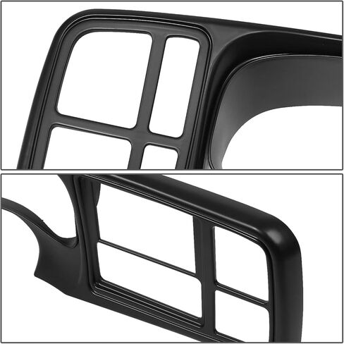 DNA Motoring ZTL-Y-0229 مجموعة غطاء إطار أسود مزدوج Din Dash متوافق مع 99-02 Escalade/Silverado/Suburban/Tahoe/Sierra/Yukon in Saudi Arabia