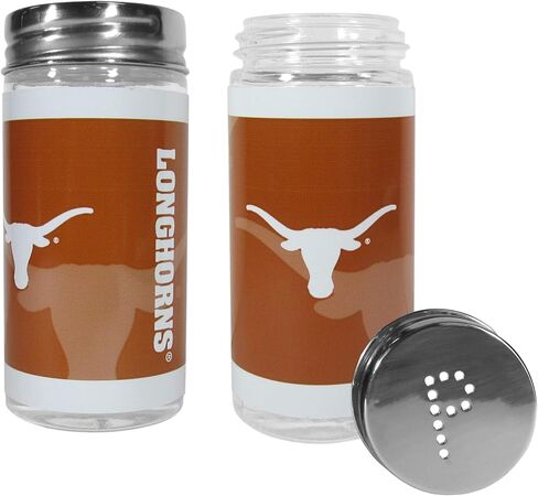 NCAA Siskiyou Sports Fan Shop Texas Longhorns 3 قطع مجموعة الشواء الخلفية ومجموعة شاكر الملح والفلفل مقاس واحد لون الفريق in Saudi Arabia