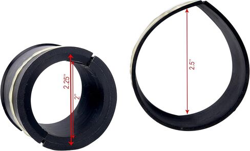 Amarine Made Heavy Duty Single Kneeboard and Single Wakeboard Combo Tower Rack for Clamped Tube Size: 2",2-1/4", 2-1/2" in Saudi Arabia