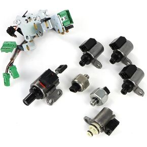 1set CVT Transmissions Valve Body Solenoids JF011E RE0F10A F1CJA Compatible For Nissan Altima Rogue Sentra Compatible For Dodge Caliber L4 2.5L in Saudi Arabia