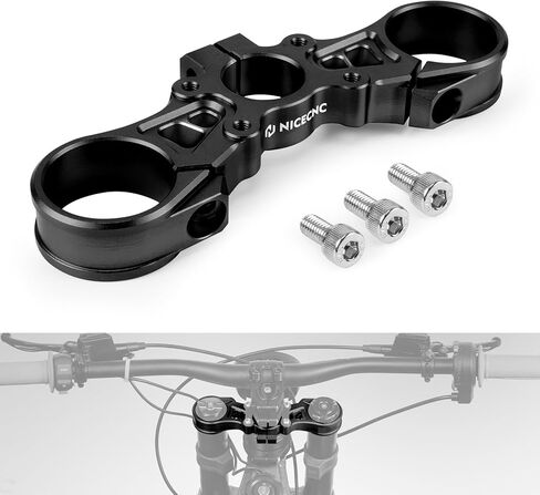 NICECNC Purple Upper Triple Clamp Top Link Plate Bracket Compatible with Surron Light bee X/S See Fitment Off-Road Motorcycle Modified Upper Plates in Saudi Arabia