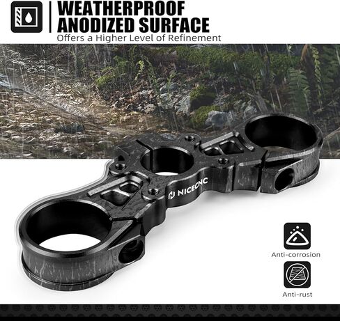 NICECNC Purple Upper Triple Clamp Top Link Plate Bracket Compatible with Surron Light bee X/S See Fitment Off-Road Motorcycle Modified Upper Plates in Saudi Arabia